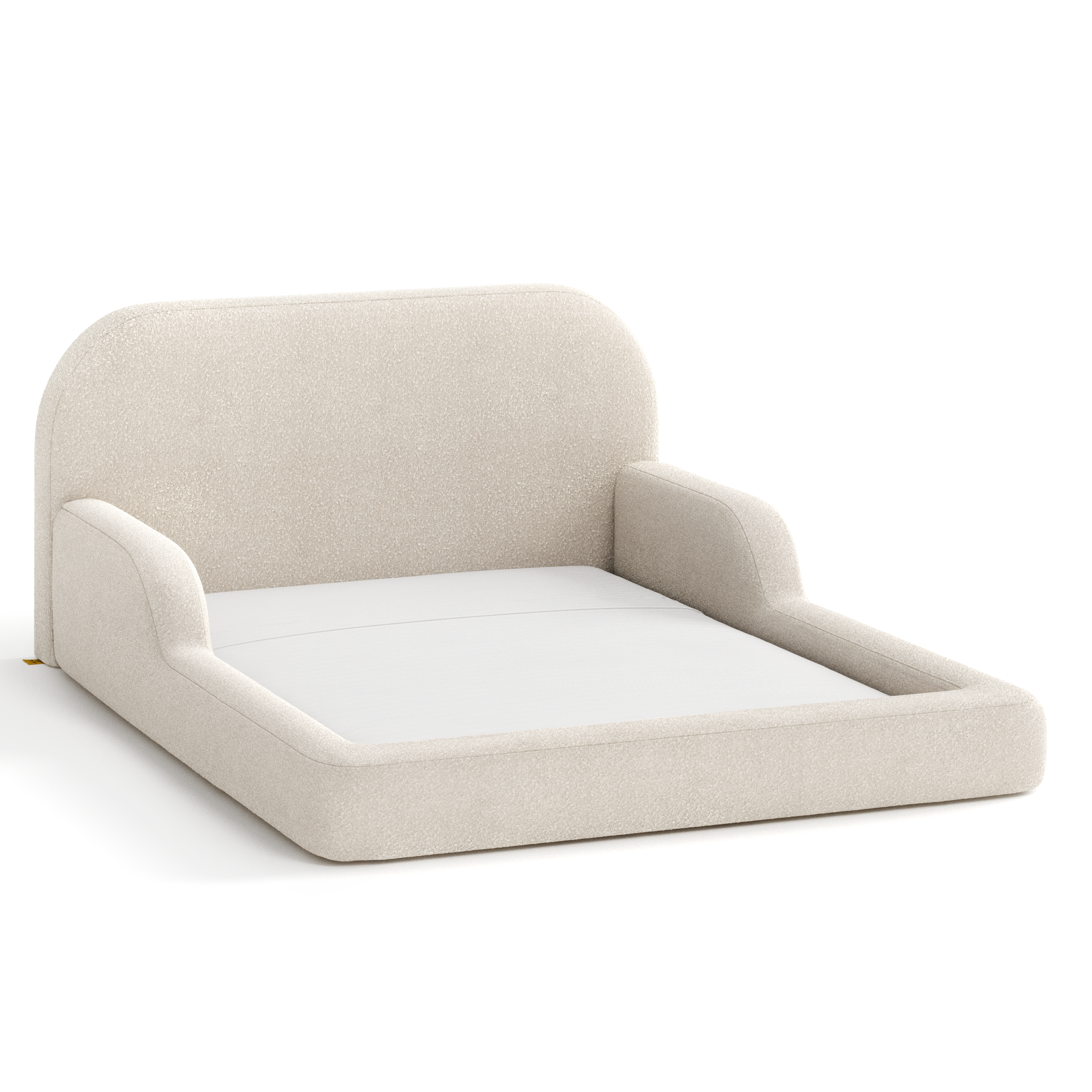 Cama Montessoriana Casal - Linho | Little Duck