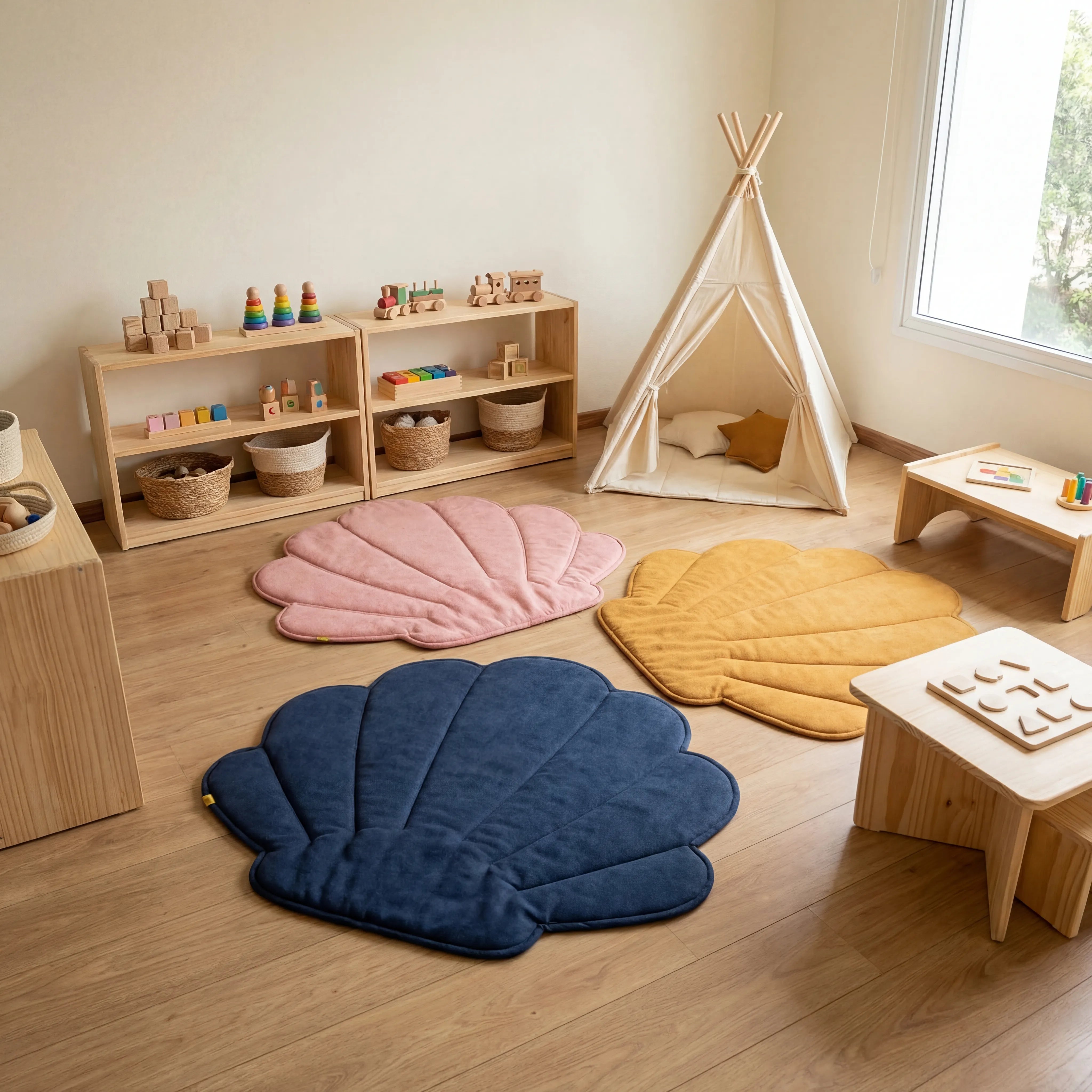 Tapete Concha - Rosa