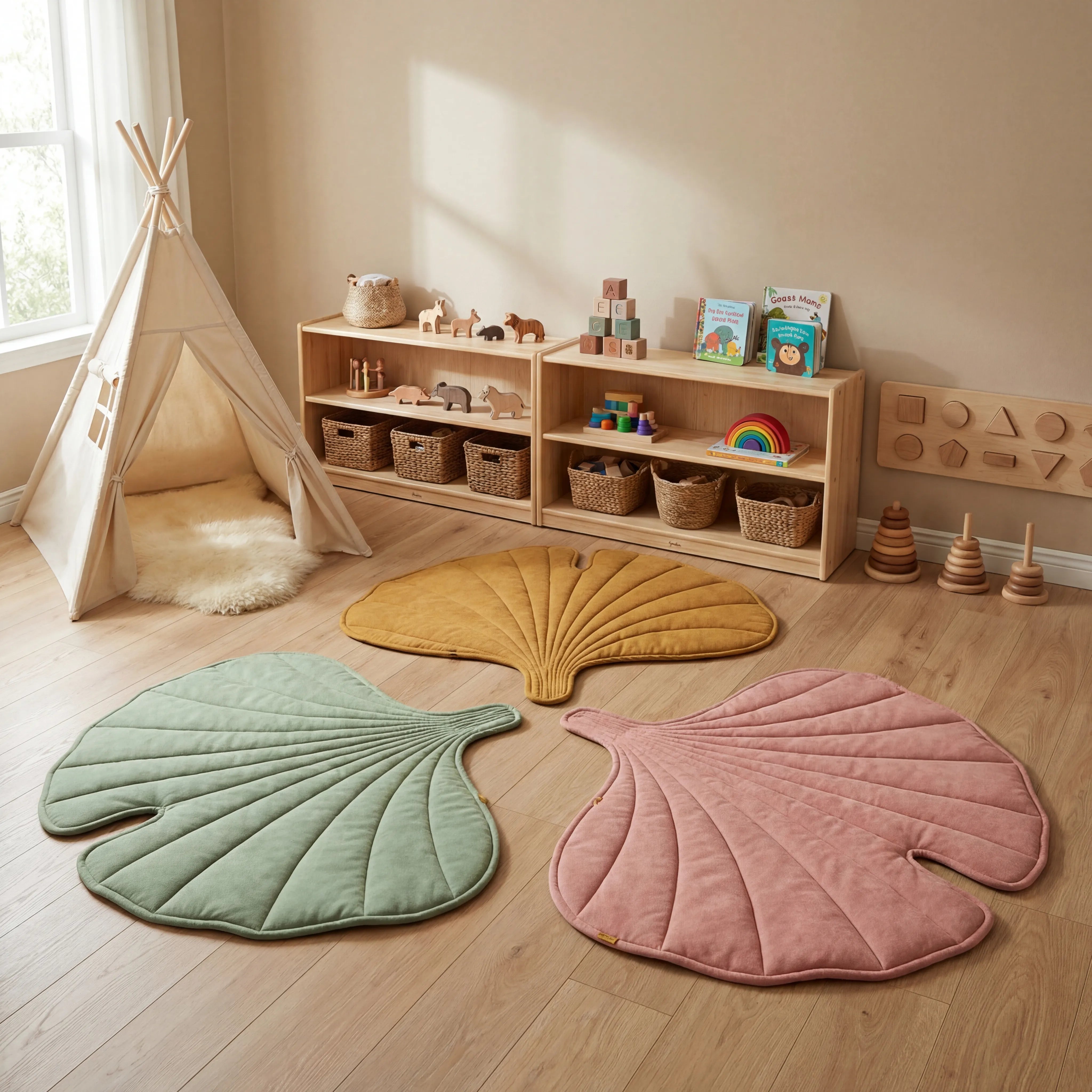 Tapete Gingko - Rosa